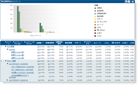 キャンペーン解析レポート